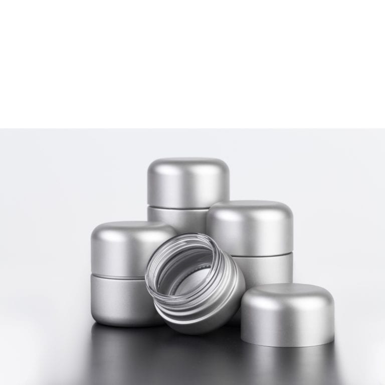 Dome Jars (Silver)