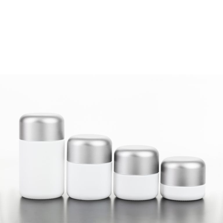 Dome Jars (White)